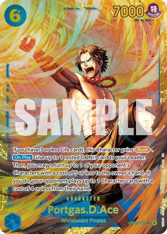Portgas.D.Ace (119) - Lightly Played