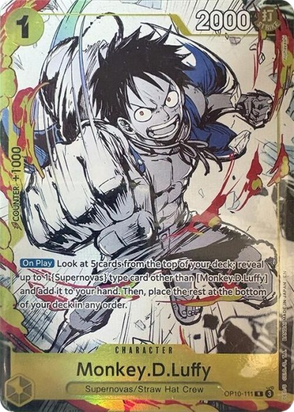 Premium Binder Collection 5 OP10 Luffy