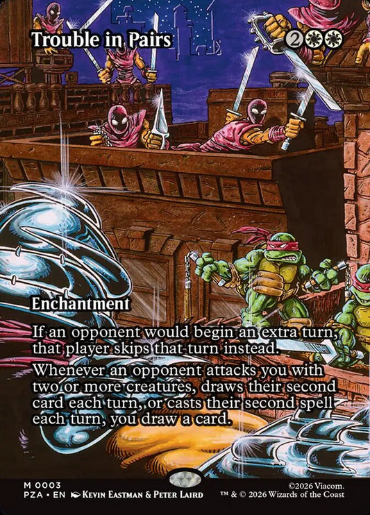 Trouble in Pairs (Borderless) - Lightly Played