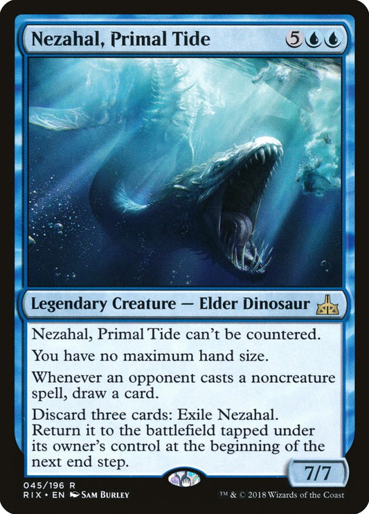 Nezahal, Primal Tide - Lightly Played