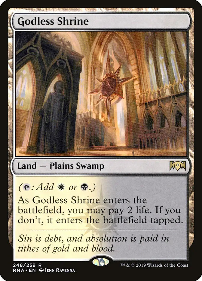 Godless Shrine (RNA) - Lightly Played