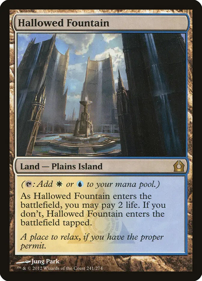 Hallowed Fountain (RTR)- Lightly Played