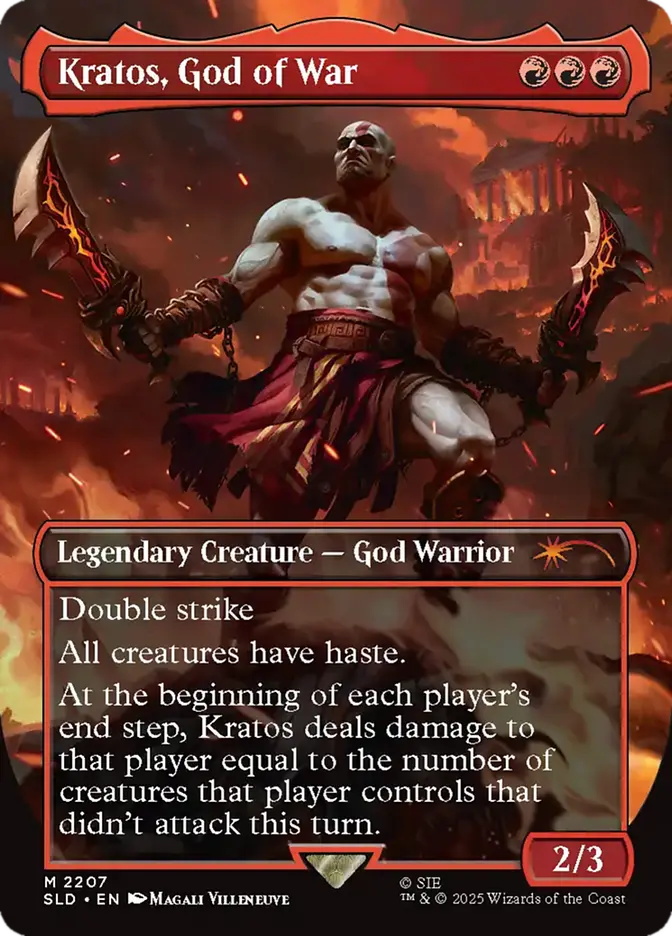 Kratos, God Of War (SLD) - Lightly Played