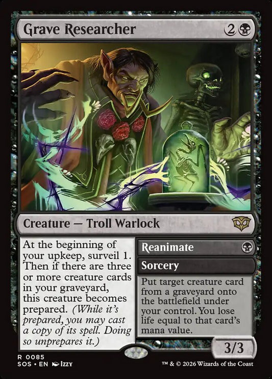 Grave Researcher - Lightly Played