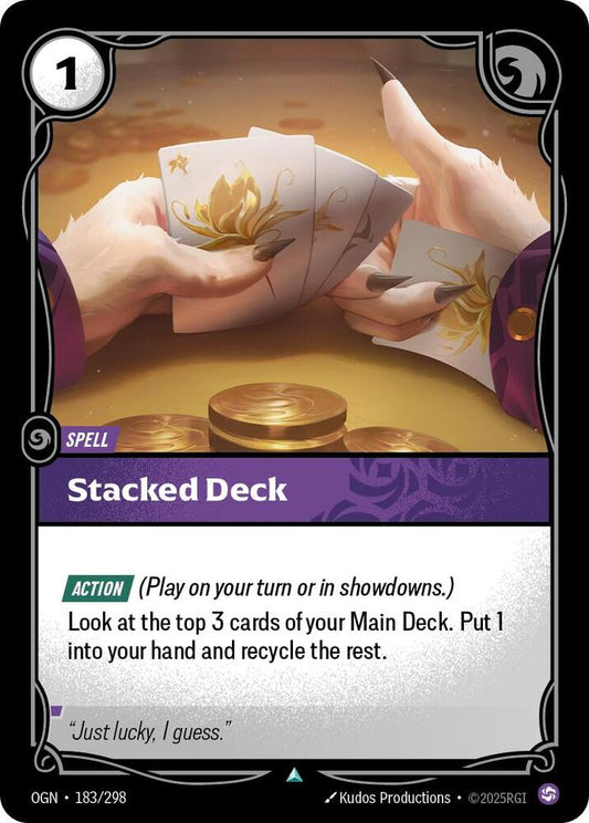 Stacked Deck - Foil Lightly Played