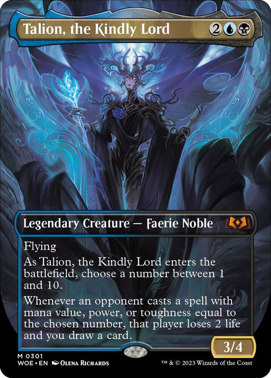 Talion, the Kindly Lord (Borderless) - Lightly Played