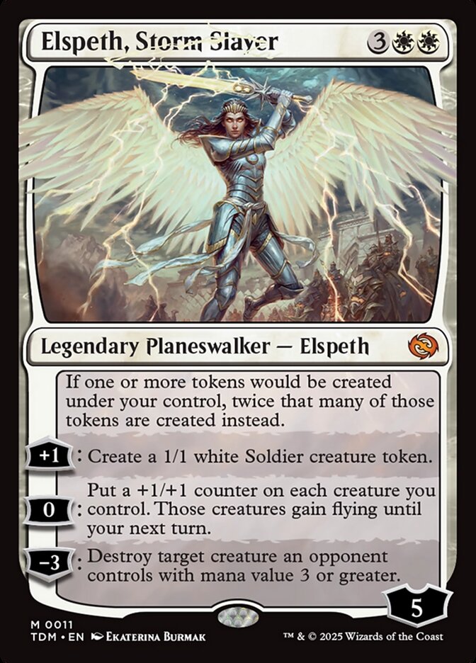 Elspeth, Storm Slayer - Lightly Played