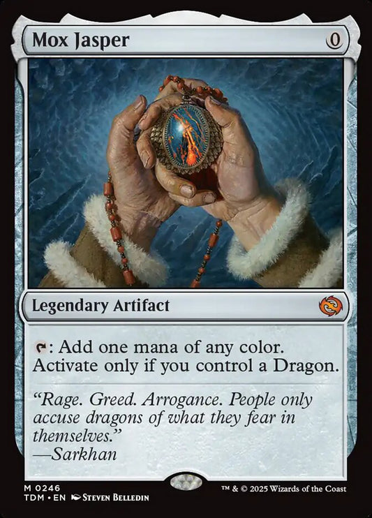 Mox Jasper - Foil Lightly Played