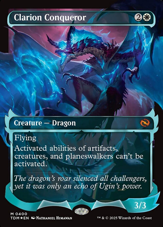 Clarion Conqueror (Showcase) - Foil Lightly Played