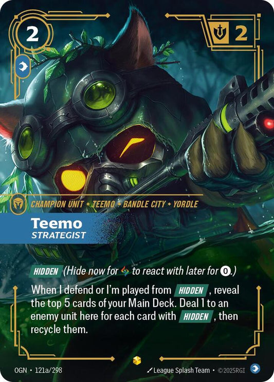 Teemo - Strategist (Alternate Art) - Lightly Played