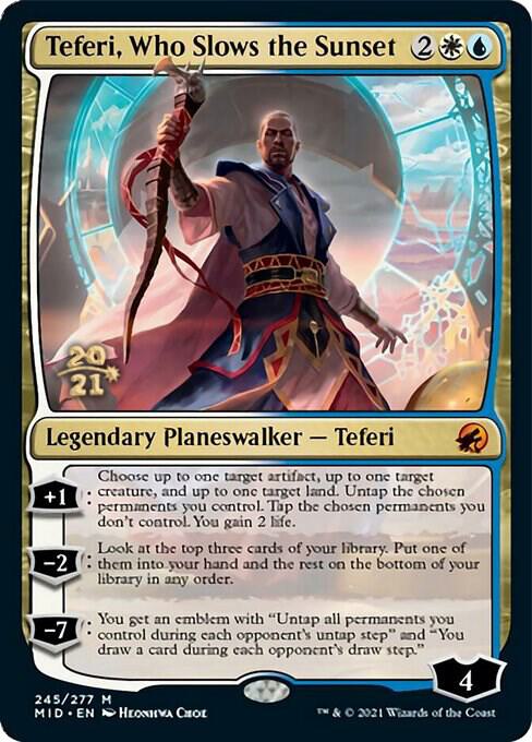Teferi, Who Slows the Sunset - Lightly Played