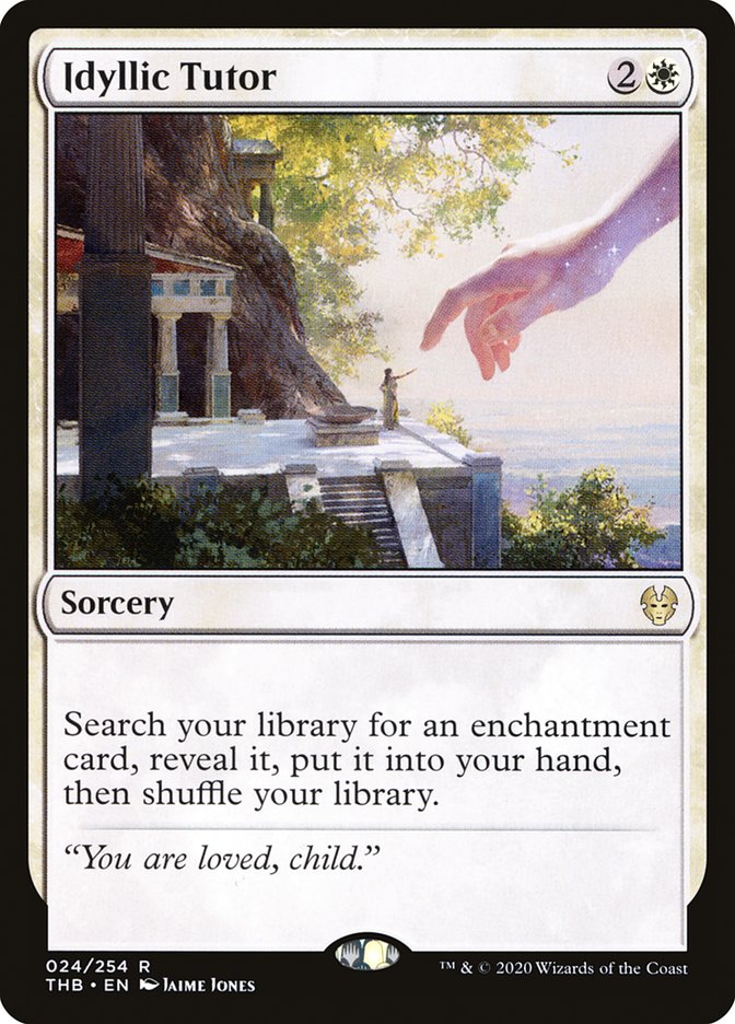 Idyllic Tutor (THB) - Lightly Played