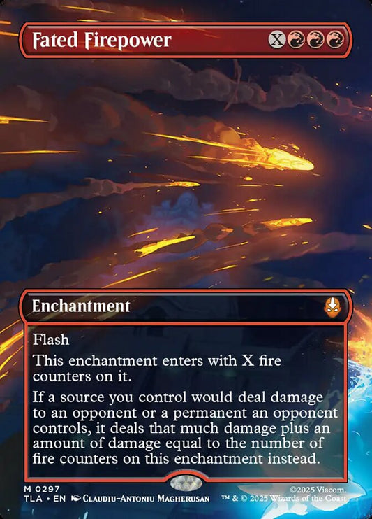 Fated Firepower (Borderless) - Lightly Played