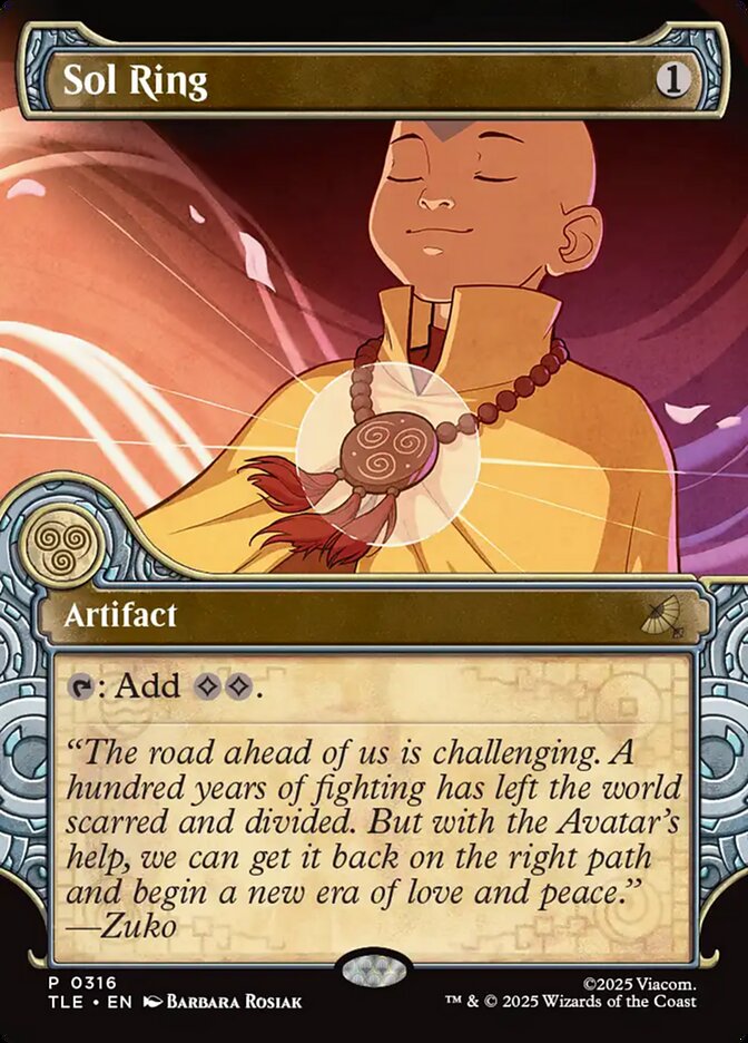 Sol Ring (ATLA) - Lightly Played