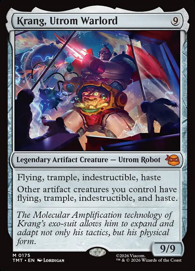 Krang, Utrom Warlord - Lightly Played