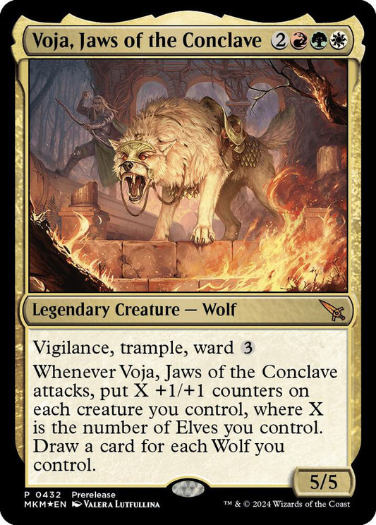Voja, Jaws of the Conclave - Foil Lightly Played