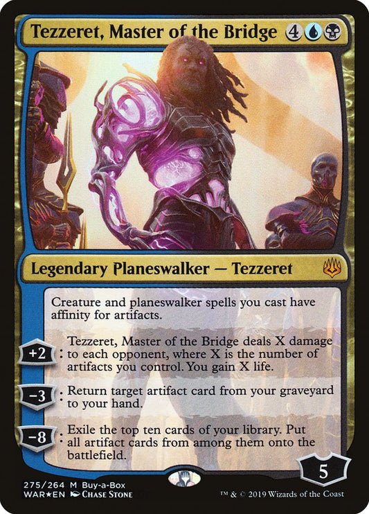 Tezzeret, Master of the Bridge (Foil) - Lightly Played
