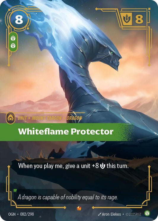 Whiteflame Protector OGN-082/298 Lightly Played