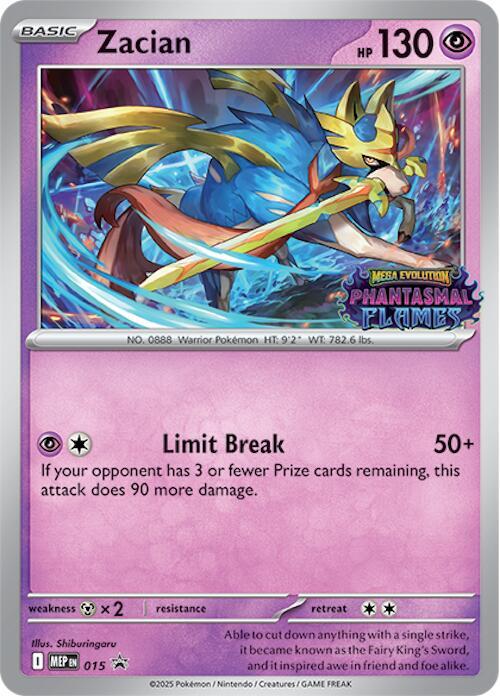 Zacian (Prerelease) - Lightly Played